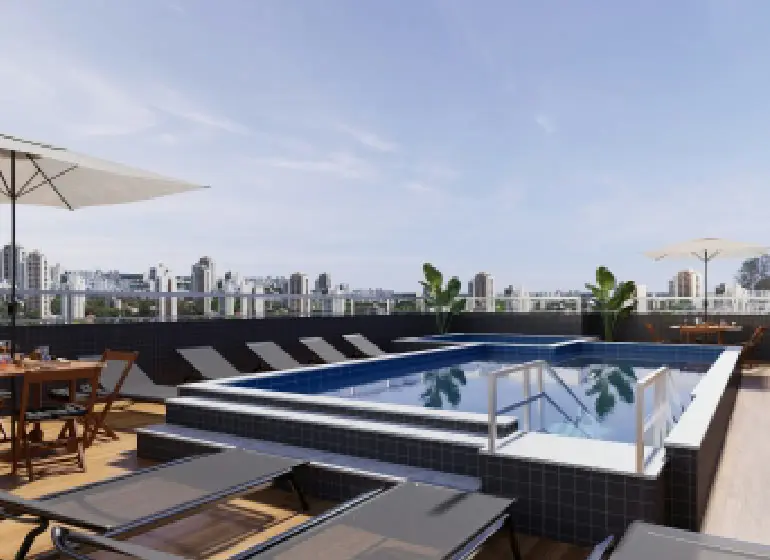 Azure, Piscina no rooftop
