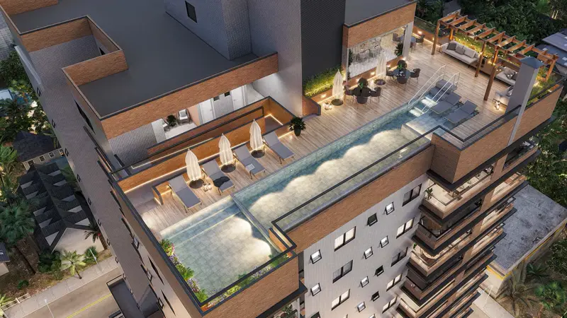 Xixová 987, Rooftop